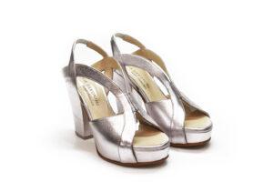 SANDALIA LILY ROSE METAL ROSE