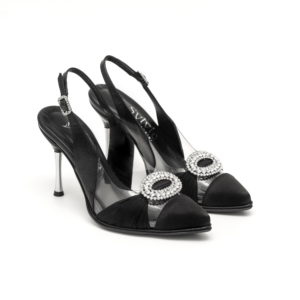 STILETTO SANDRINE ALTO NOIR
