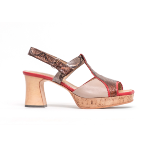 SANDALIA NINA REPTIL