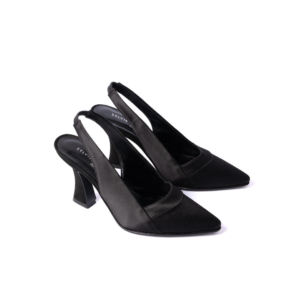 STILETTO  THÉRÉSE BAJO RASO NOIR