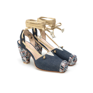 SANDALIA CHEVROTINE MEDIO