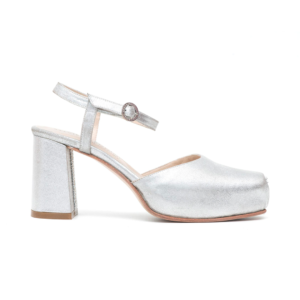 ZAPATO FLEURIE PLATA