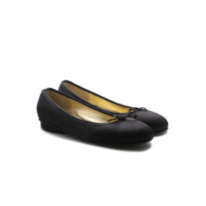 BALLERINA BAJA NOIR Y DORADO